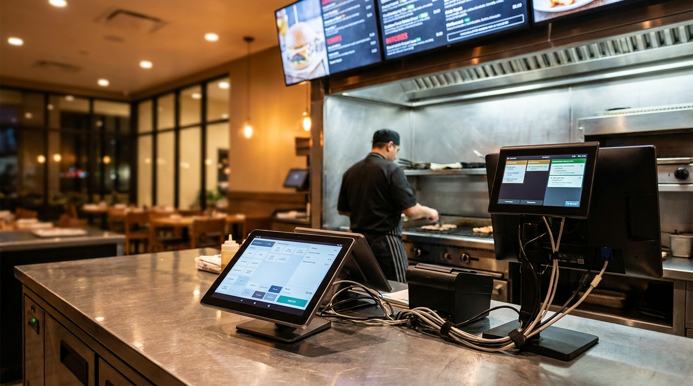 Integración de TPV, KDS y sistema de carta: glosario de tecnología para restaurantes