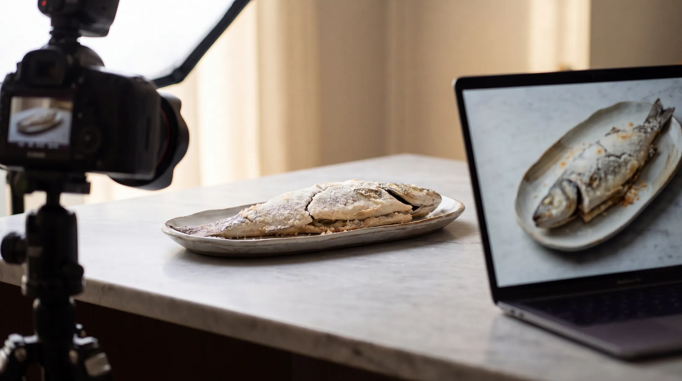 make AI food photos look real